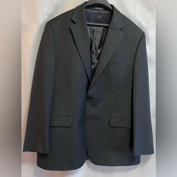 Lauren Ralph Lauren LRL 100% Wool 2 Button Blazer Sport Coat Jacket 44 R‎